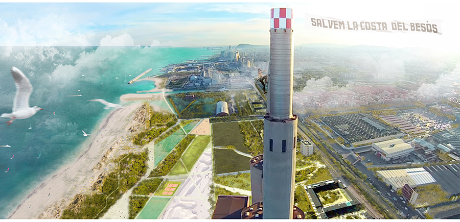 Climate change adaptation scenarios for the Litoral front of the Three Chimneys