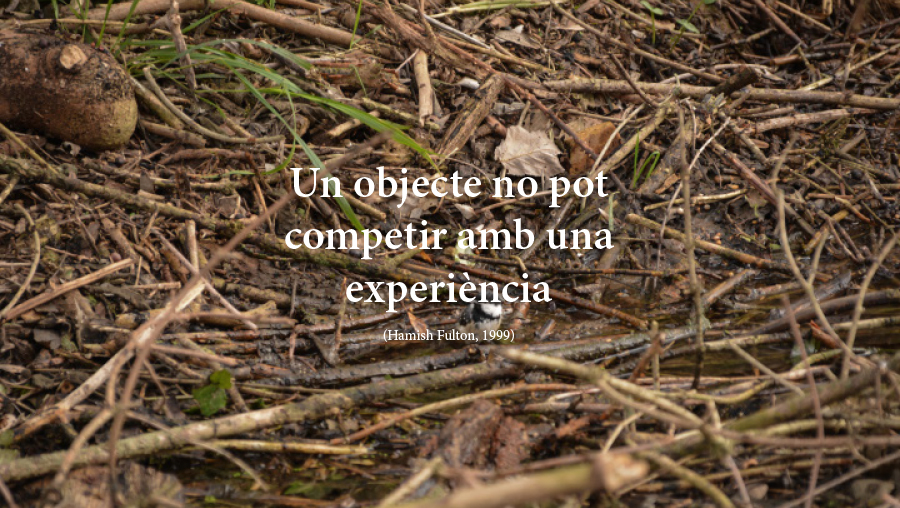 Sento el riu.