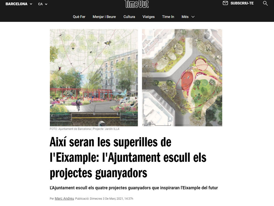 This will be the ‘Superillas’ of the Eixample – Time Out