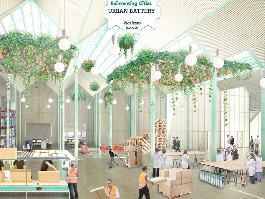 First Prize for ‘Urban Battery’ in Reinventing Cities International Competition