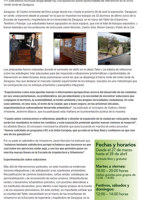 Los alumnos de Zaragoza (ENG)