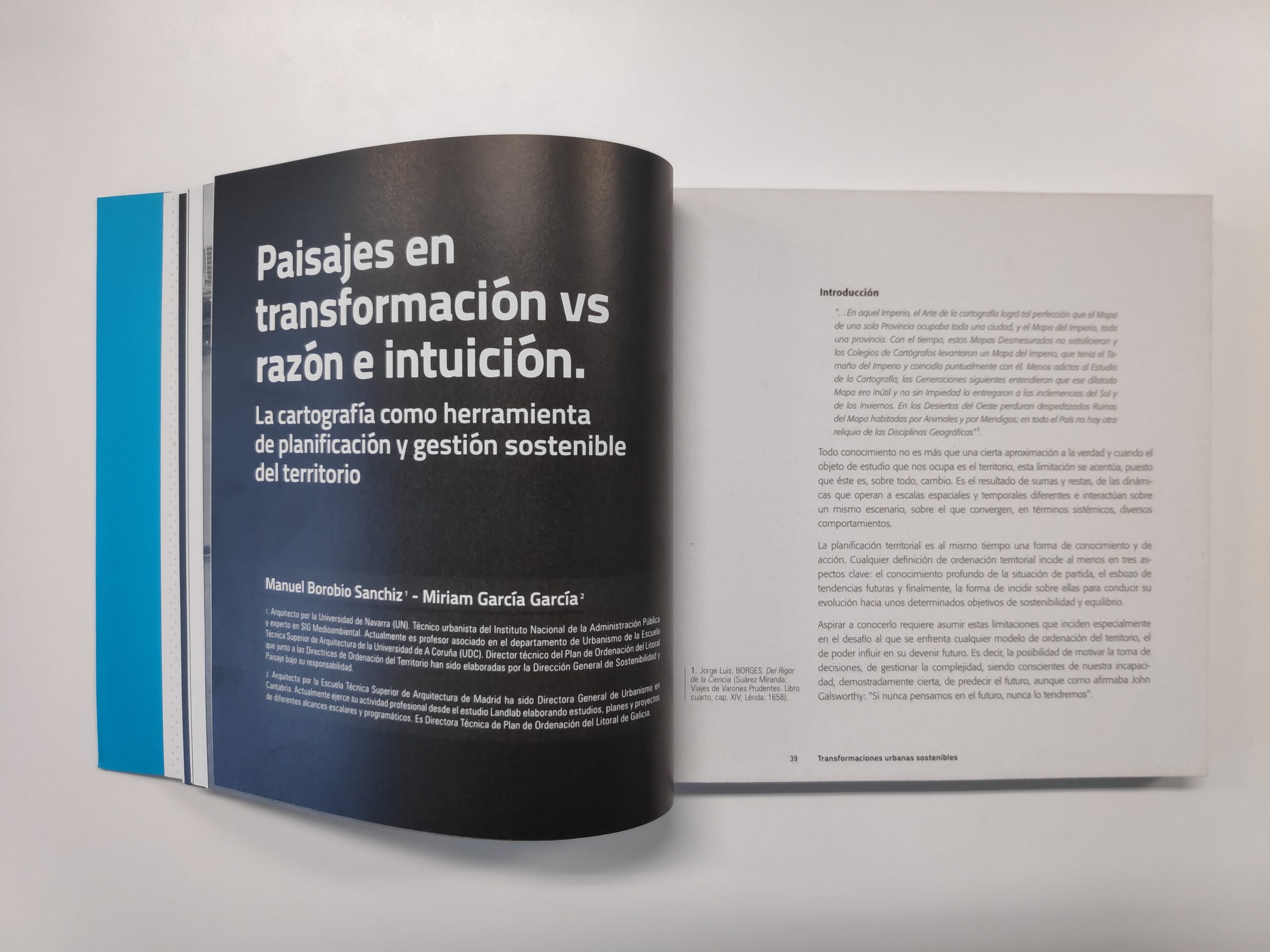 Paisajes en transformación vs razón e intuición. La cartografía como herramienta de planificación y gestión sostenible del territorio
