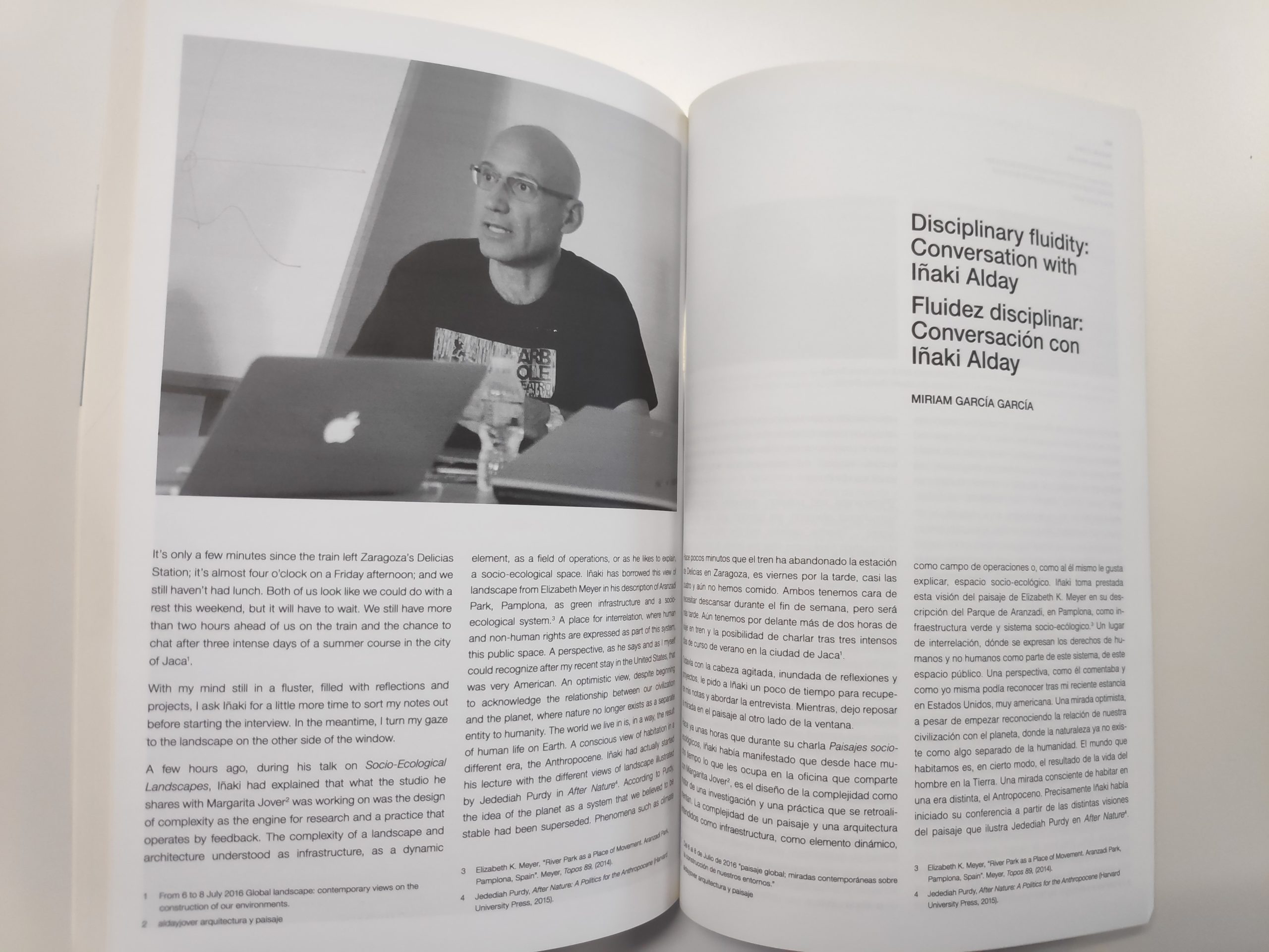 Fluidez disciplinar: conversación con Iñaki Alday